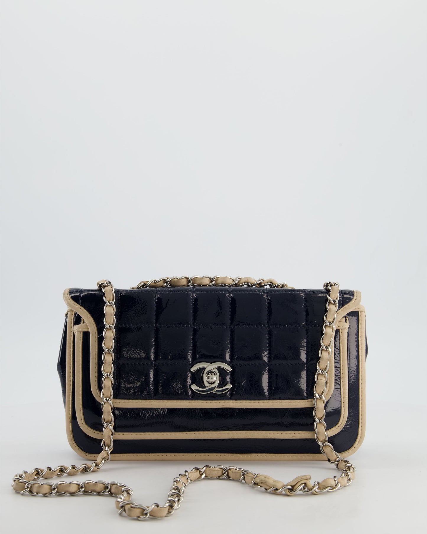 Chanel Chocolate Bar Flap Shoulder Shoulder Bag - Rovelle Bags