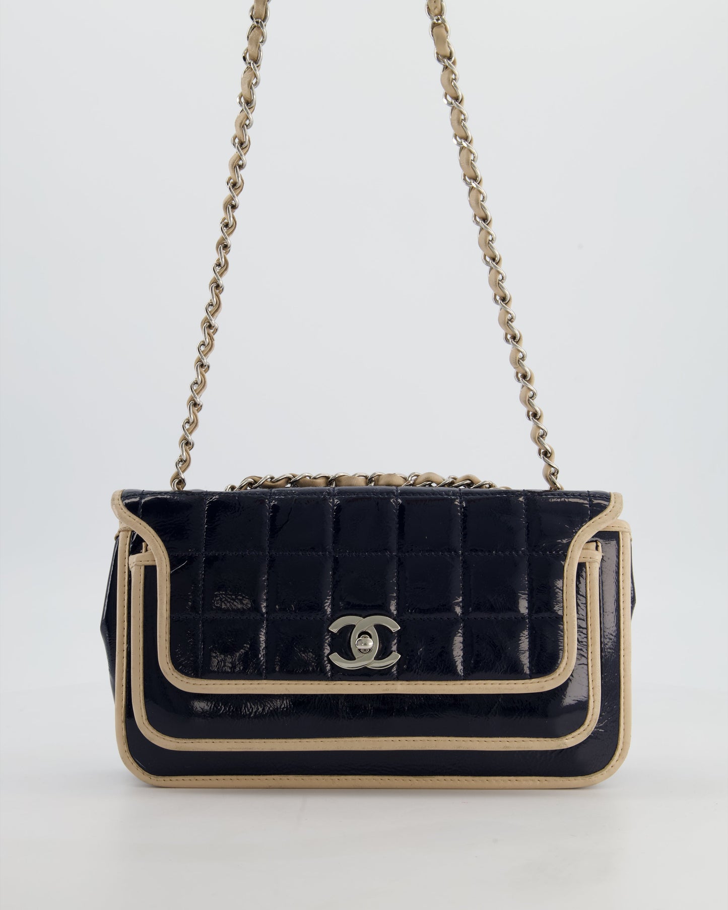 Chanel Chocolate Bar Flap Shoulder Shoulder Bag - Rovelle Bags