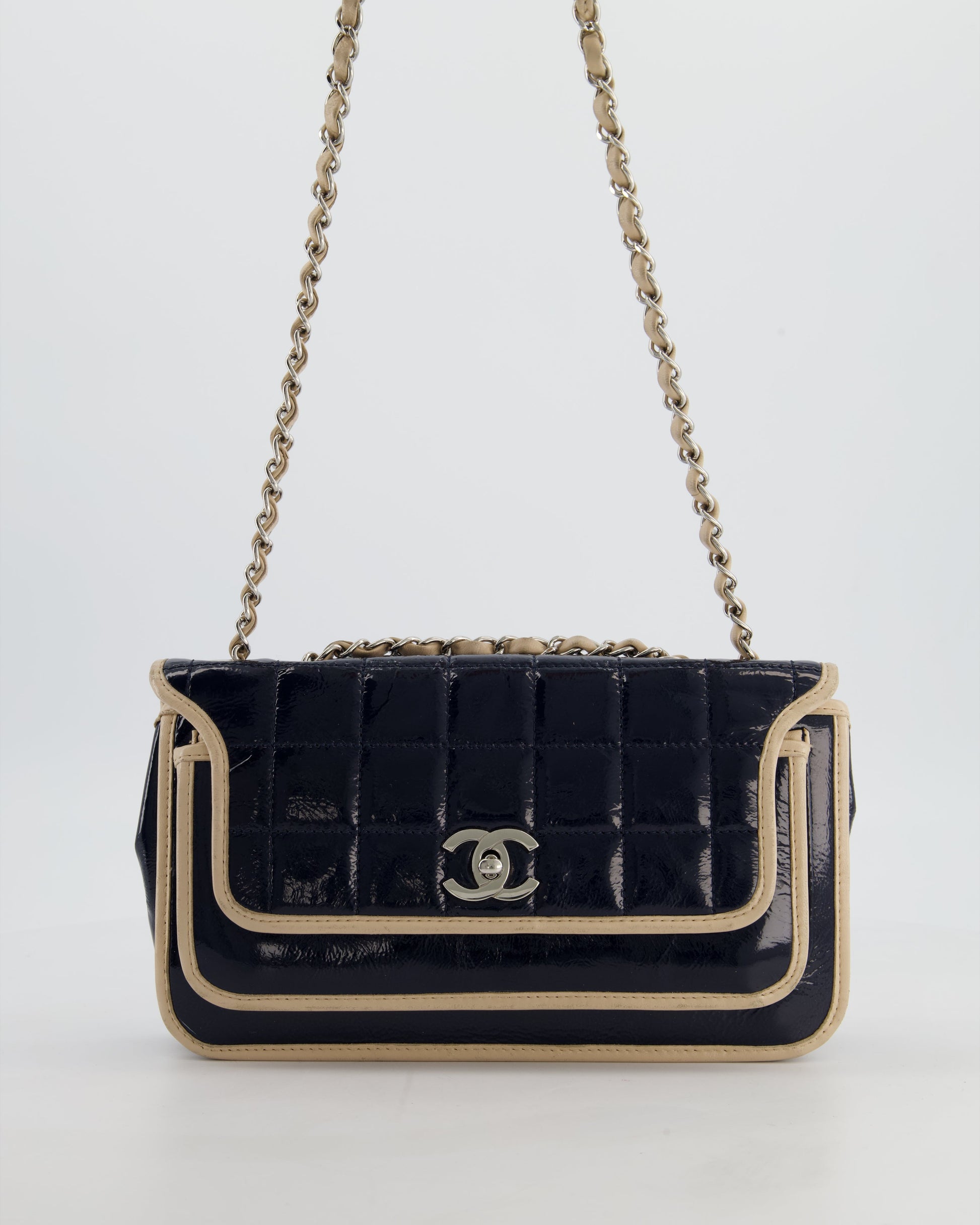 Chanel Chocolate Bar Flap Shoulder Shoulder Bag - Rovelle Bags