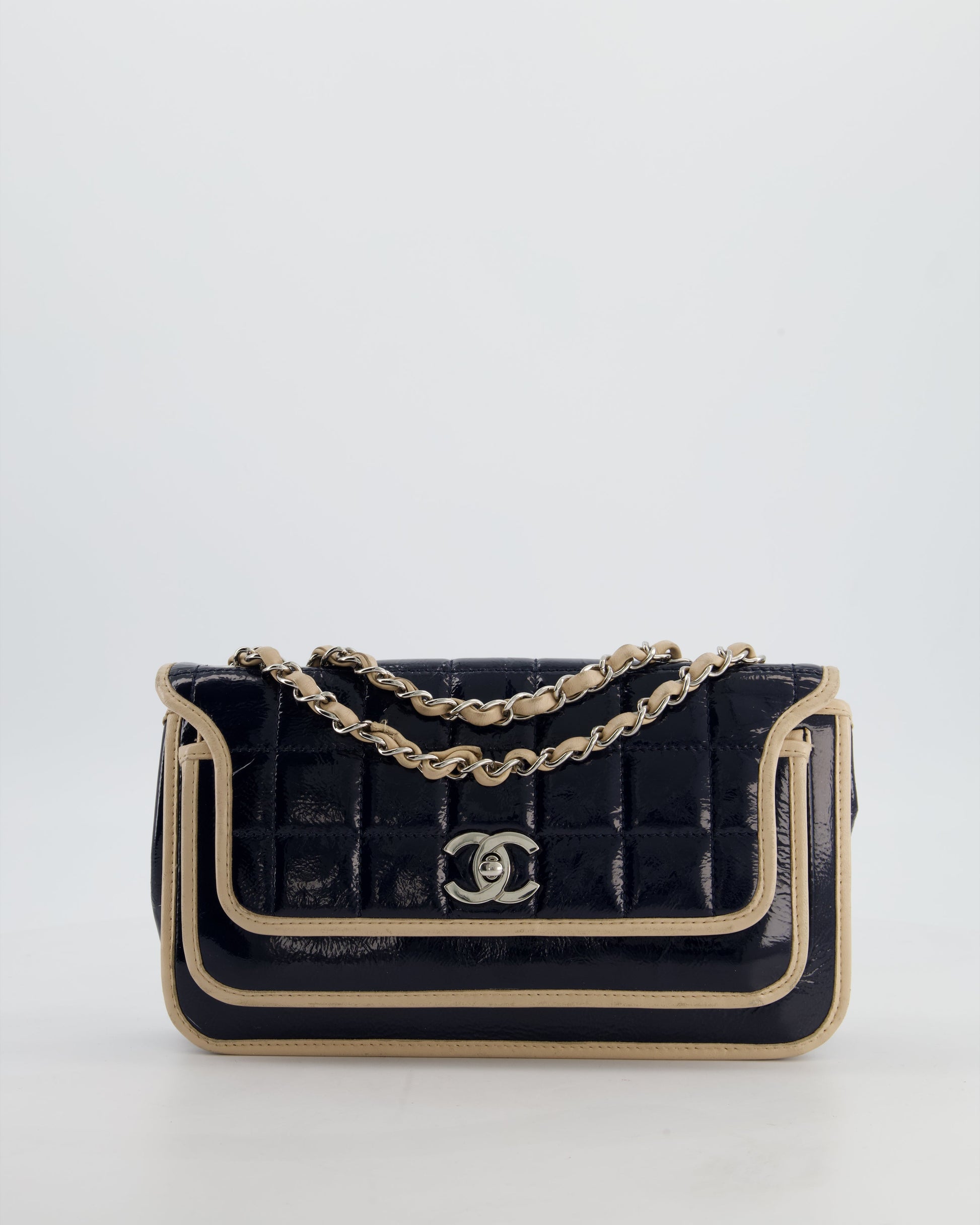 Chanel Chocolate Bar Flap Shoulder Shoulder Bag - Rovelle Bags