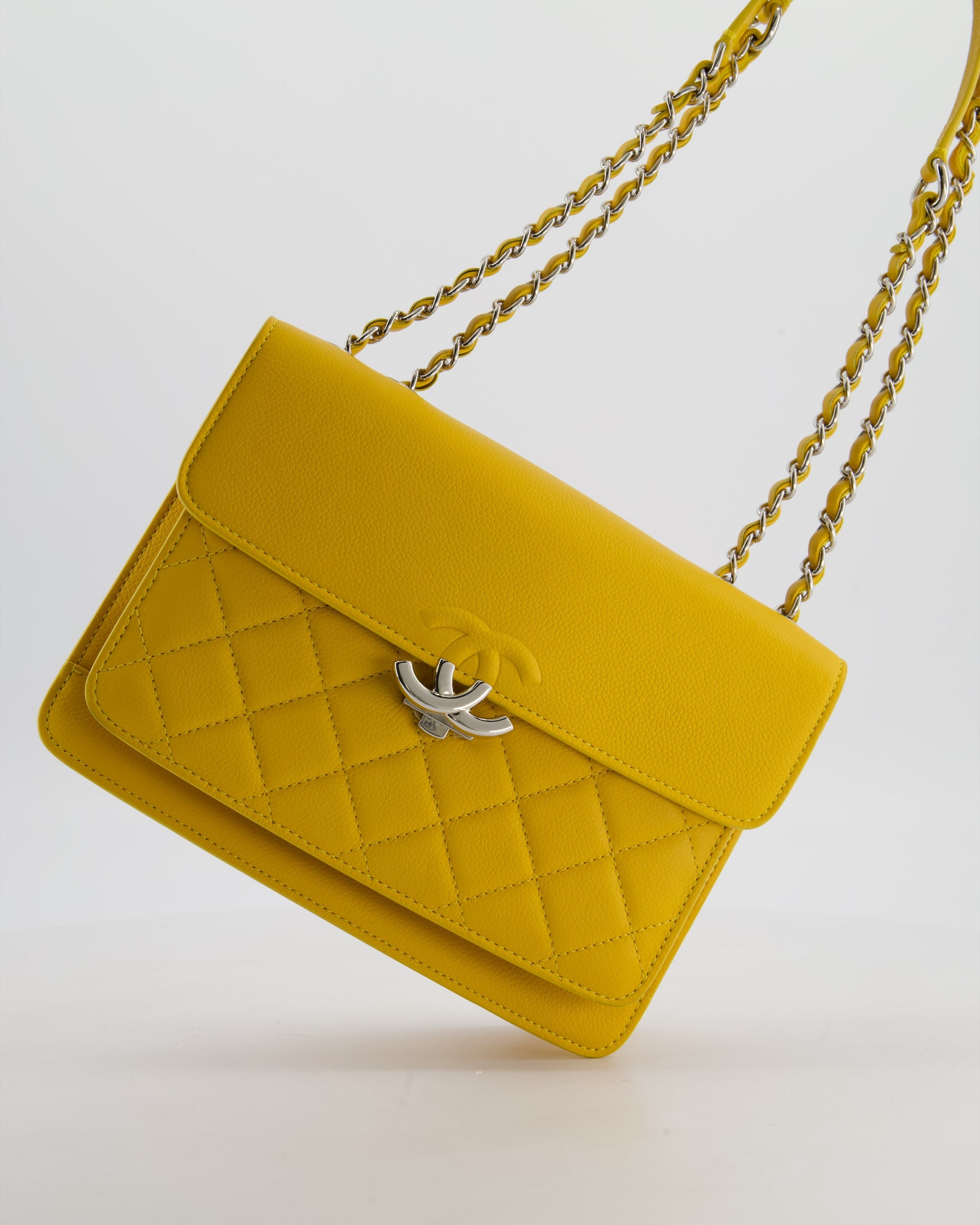 Chanel *FIRE PRICE* Chanel Yellow CC Handbag - Rovelle Bags