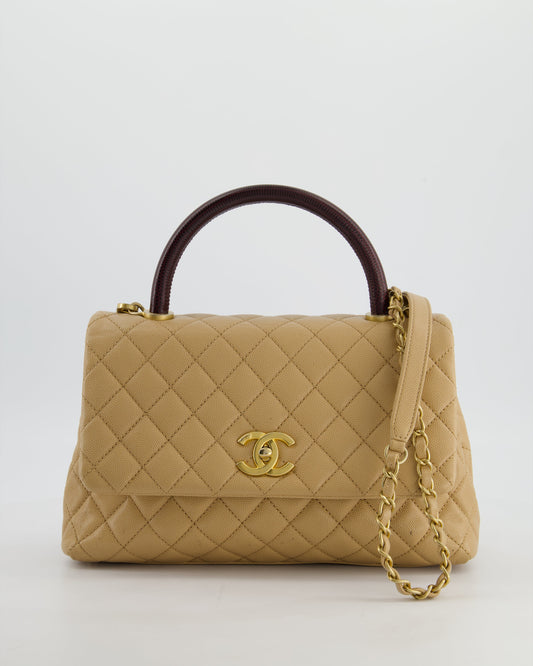 Chanel Medium Coco Top Handle Handbag - Rovelle Bags