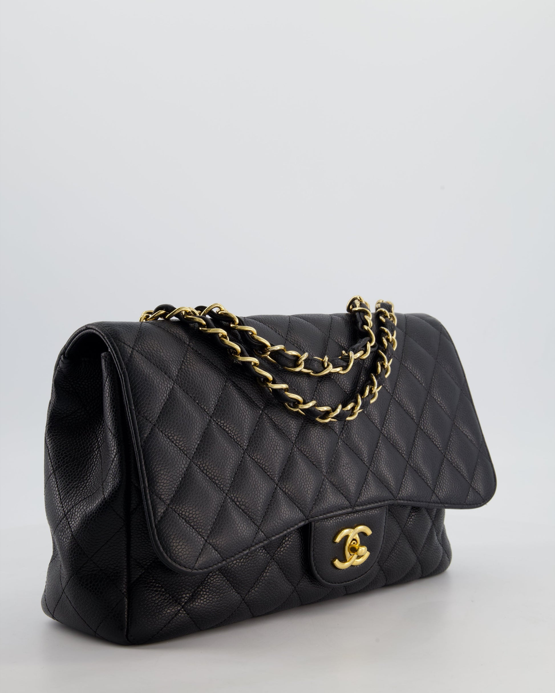 Chanel *FIRE PRICE* Chanel Black Jumbo Flap Bag - Rovelle Bags