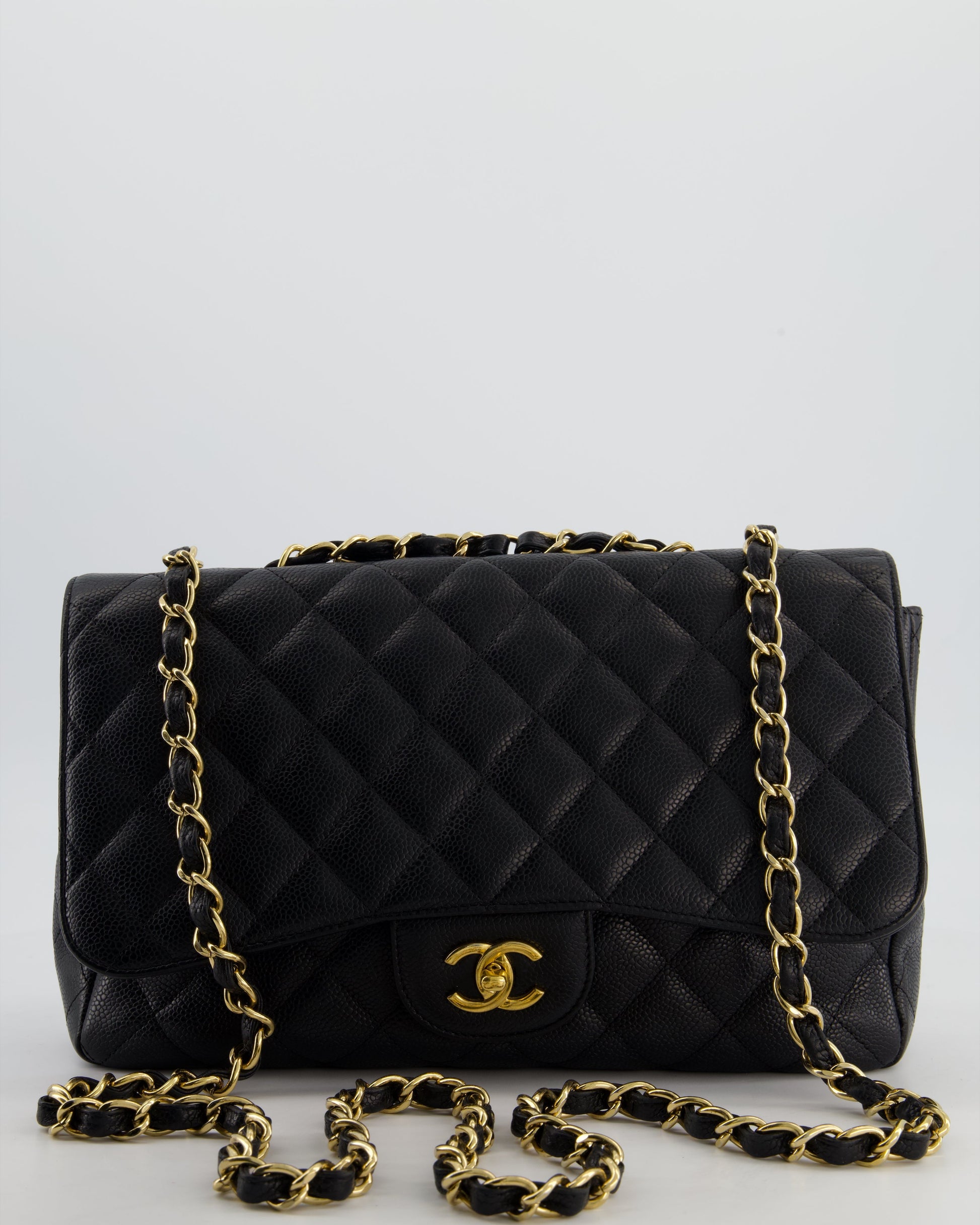Chanel *FIRE PRICE* Chanel Black Jumbo Flap Bag - Rovelle Bags