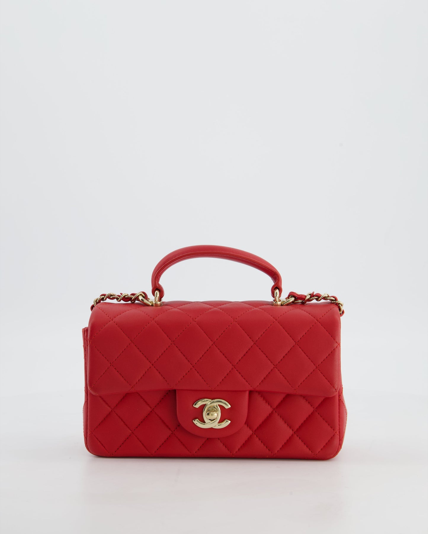 Chanel Mini Rectangular Top Handle Handbag - Rovelle Bags