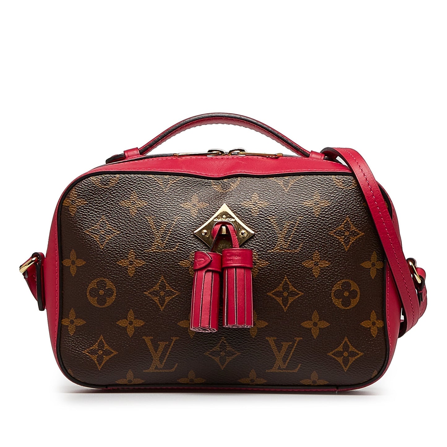 LOUIS VUITTON Monogram Saintonge Satchel