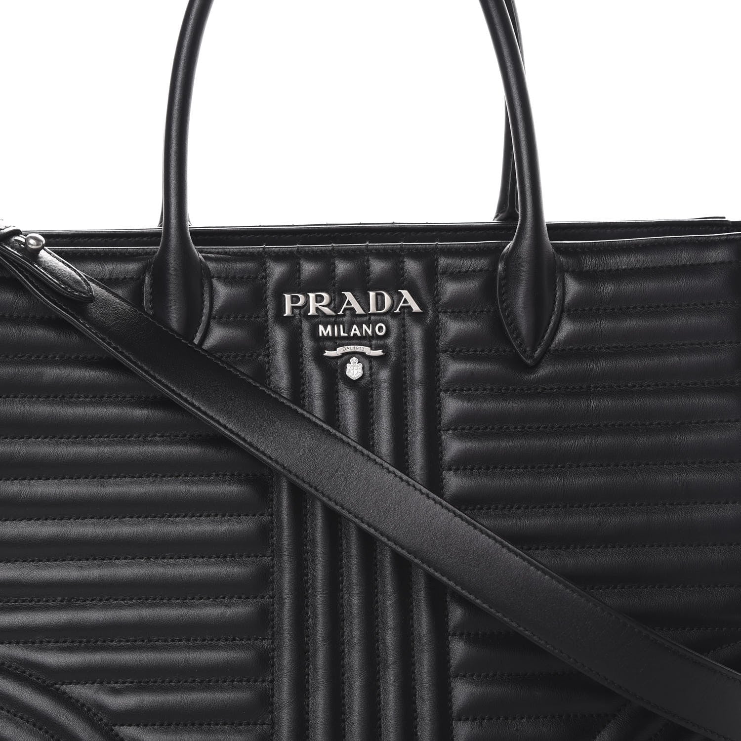 Prada Diagramme Tote - Rovelle Bags