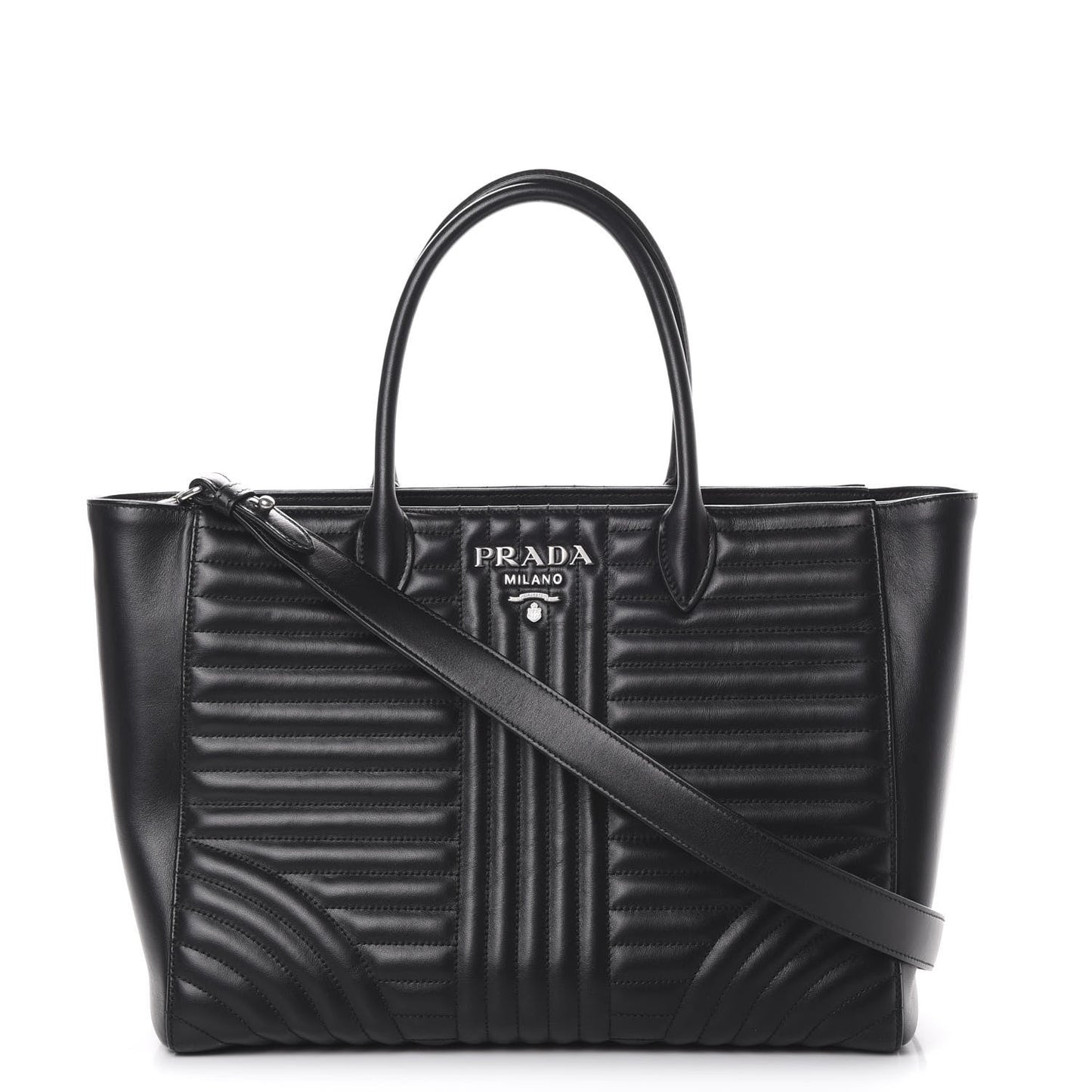 Prada Diagramme Tote - Rovelle Bags