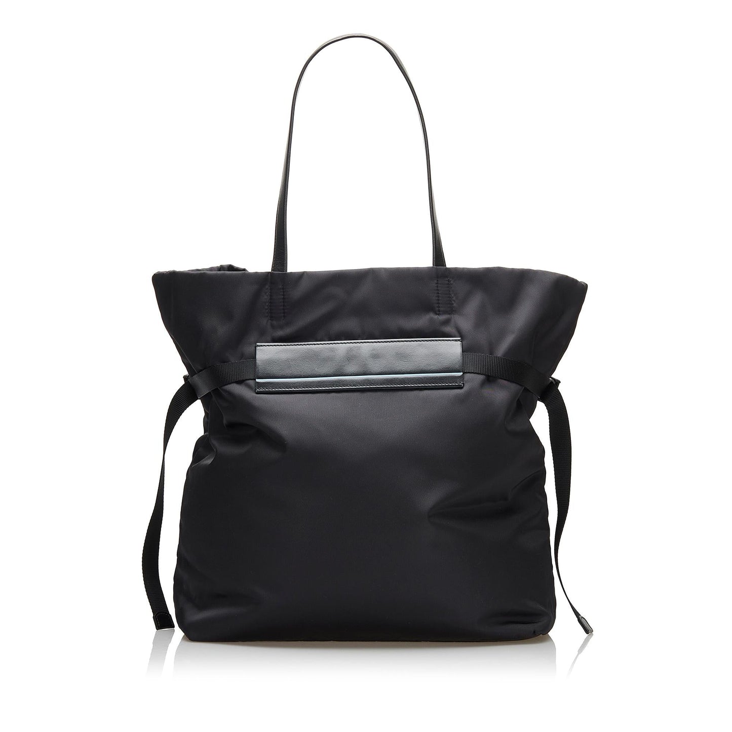 Prada Belted Logo Tessuto Tote - Rovelle Bags
