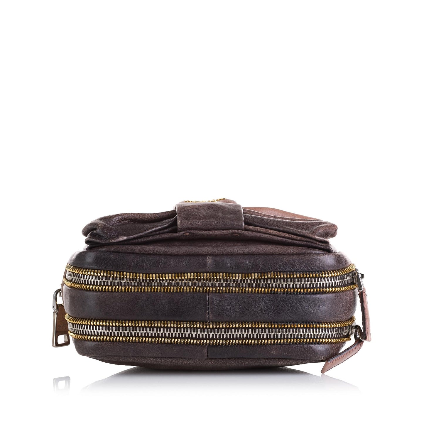 Prada Bow Leather Clutch Handbag - Rovelle Bags