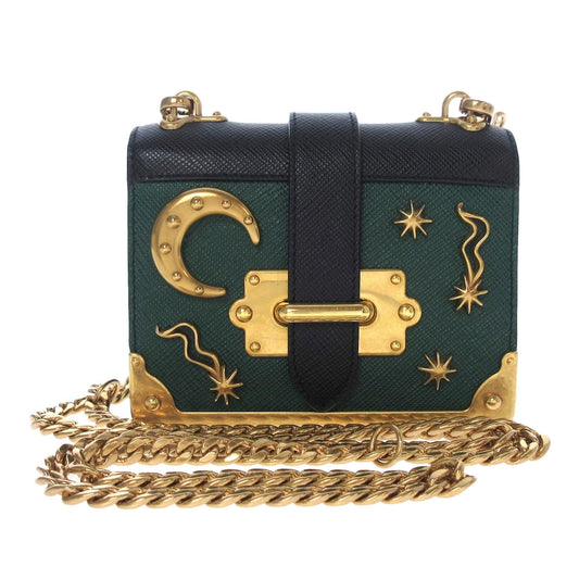 Prada Cahier Leather Crossbody Bag Style 2 - Rovelle Bags