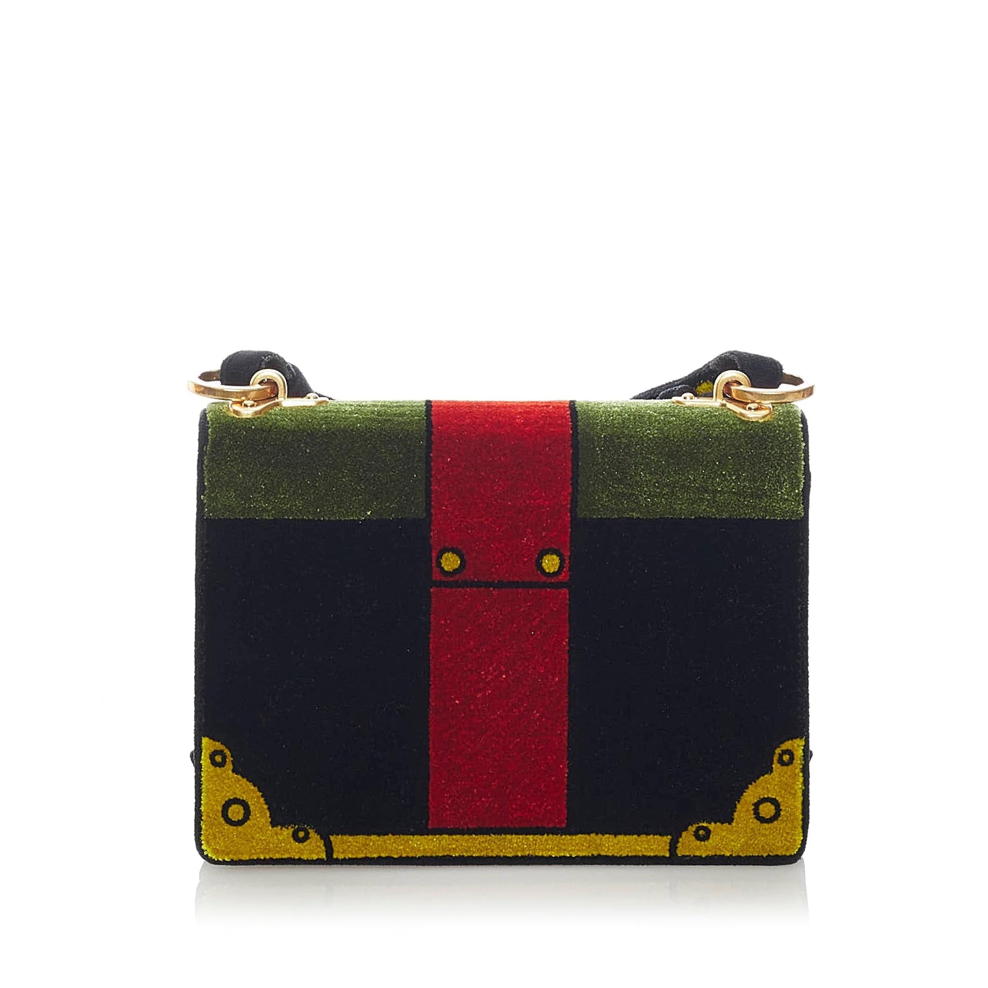 Prada Cahier Trompe Loeil Crossbody Bag - Rovelle Bags