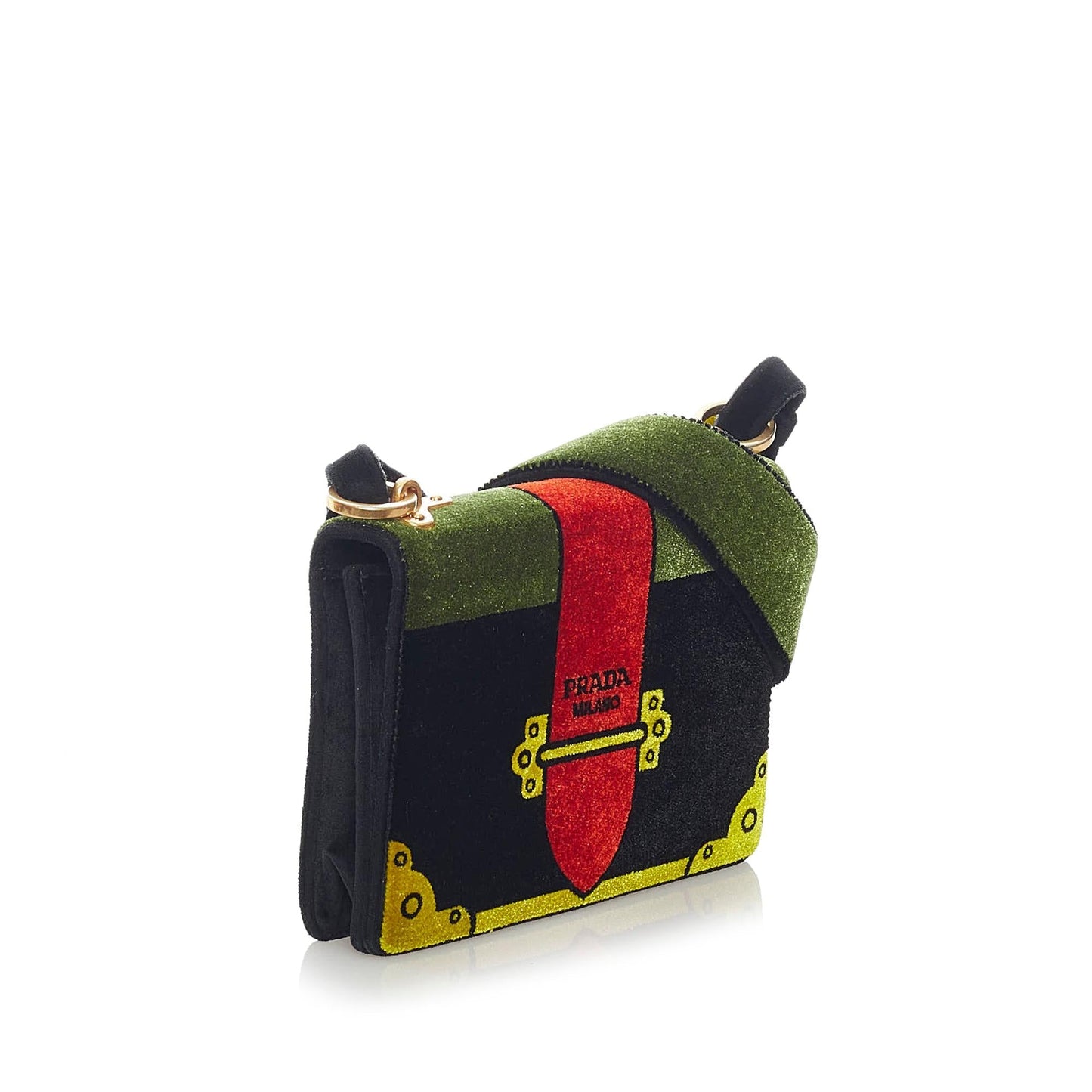 Prada Cahier Trompe Loeil Crossbody Bag - Rovelle Bags