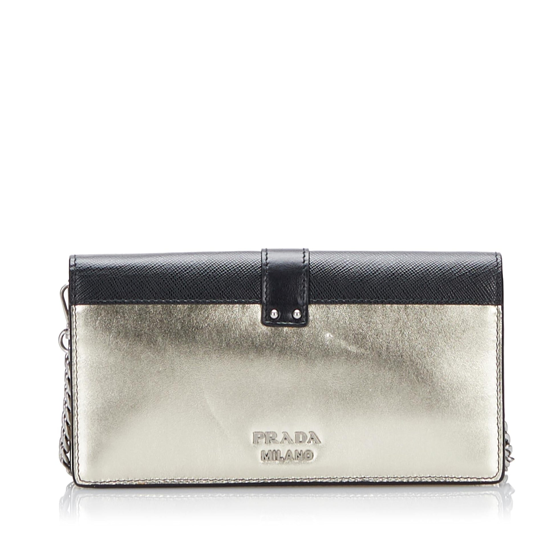 Prada Cahier Wallet On Chain Handbag - Rovelle Bags