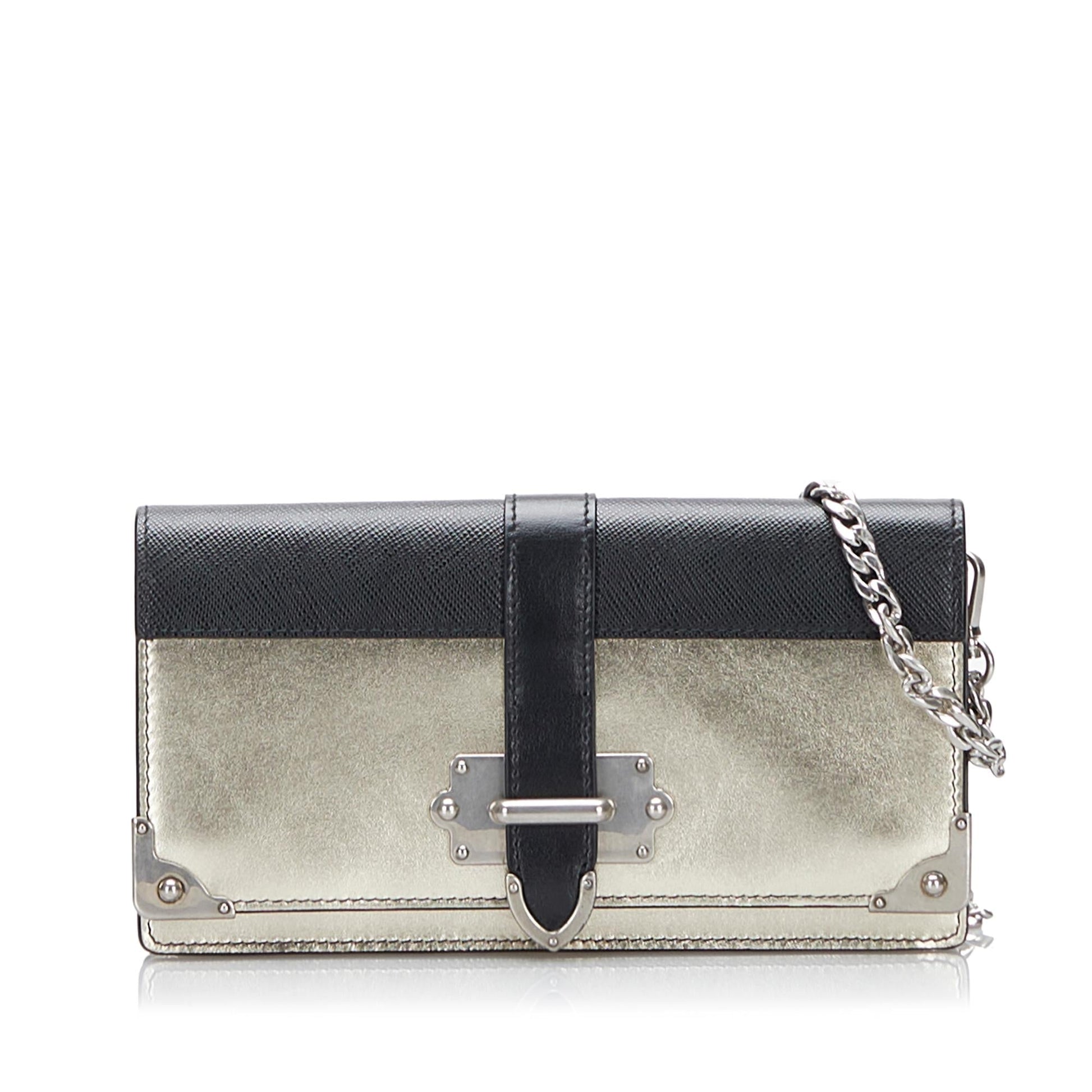 Prada Cahier Wallet On Chain Handbag - Rovelle Bags