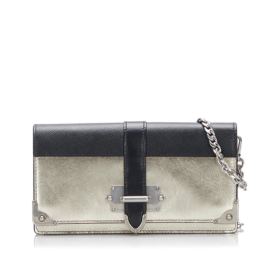 Prada Cahier Wallet On Chain Handbag - Rovelle Bags