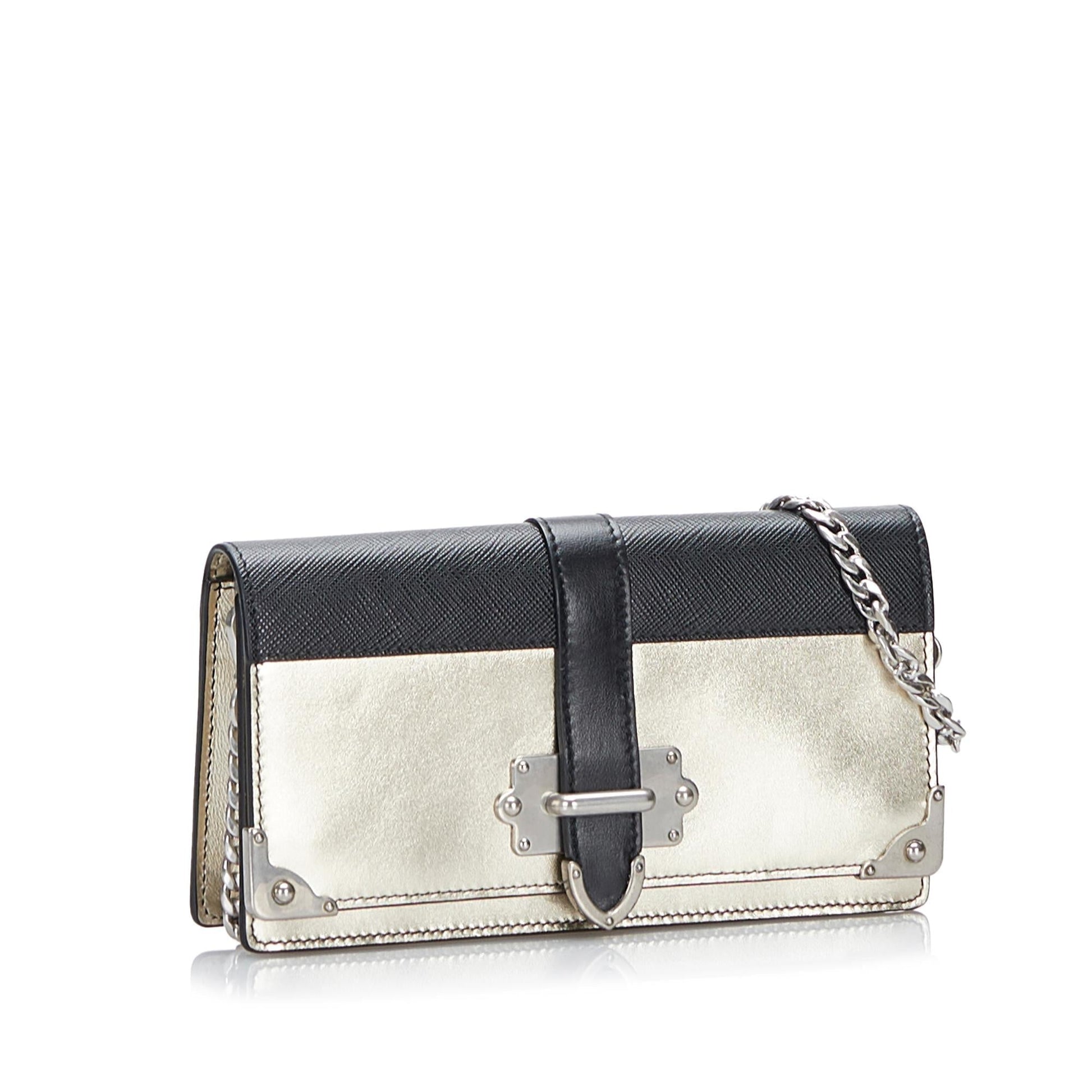 Prada Cahier Wallet On Chain Handbag - Rovelle Bags