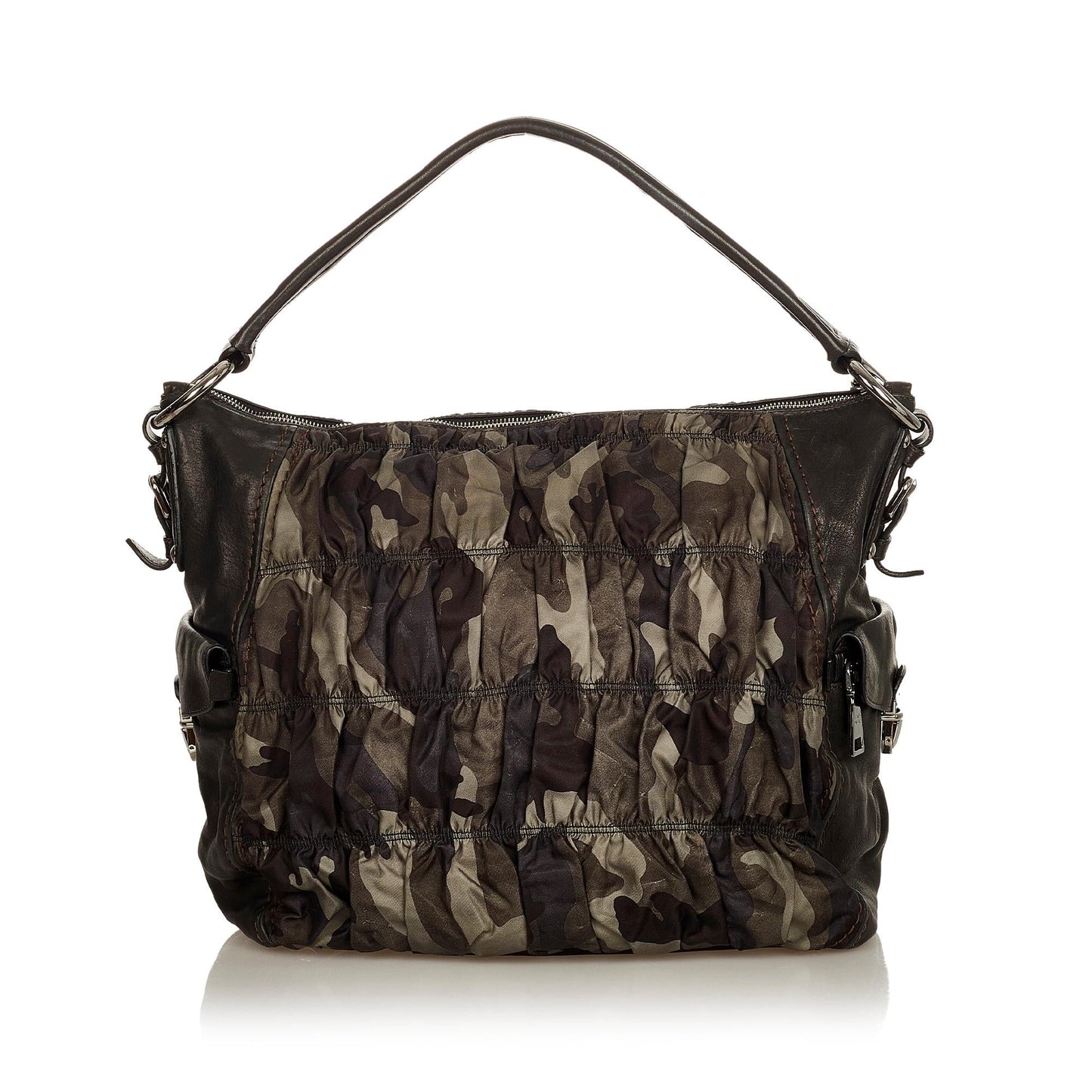 Prada Camouflage Tessuto Gaufre Tote Bag Style 2 - Rovelle Bags