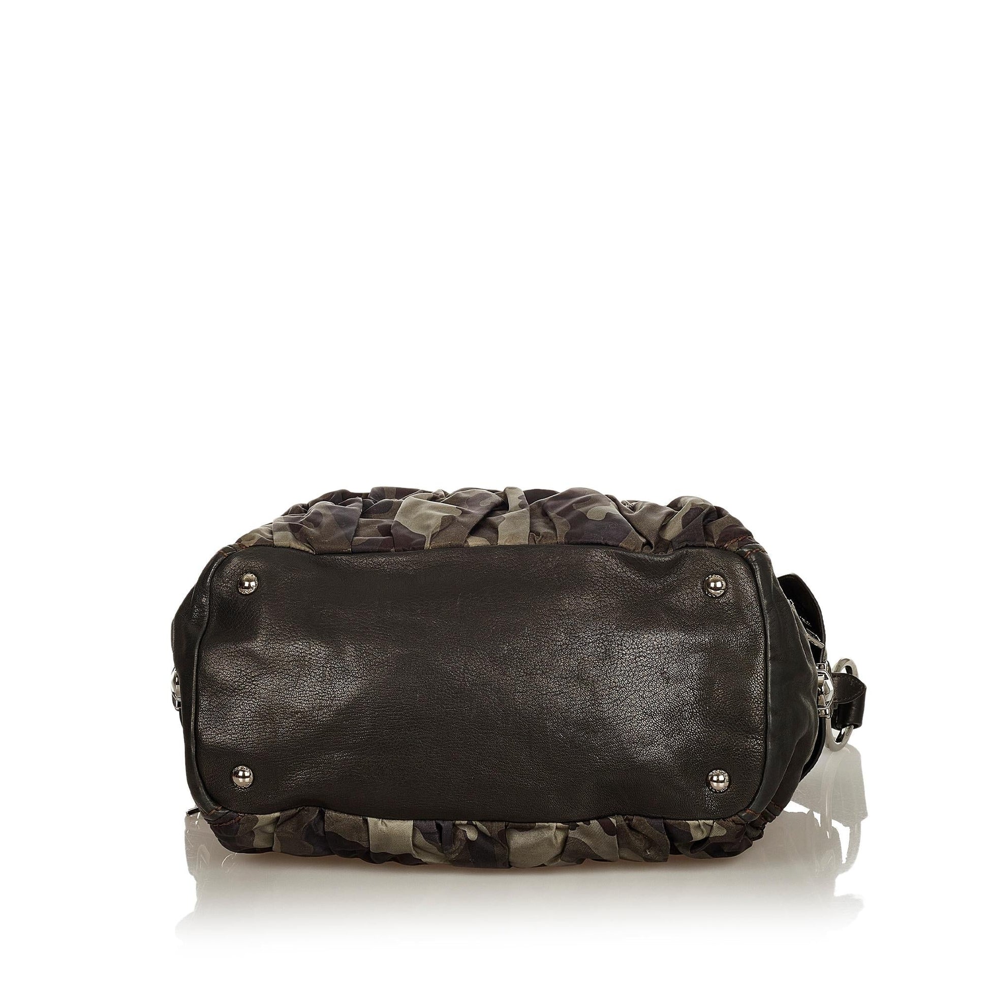 Prada Camouflage Tessuto Gaufre Tote Bag Style 2 - Rovelle Bags