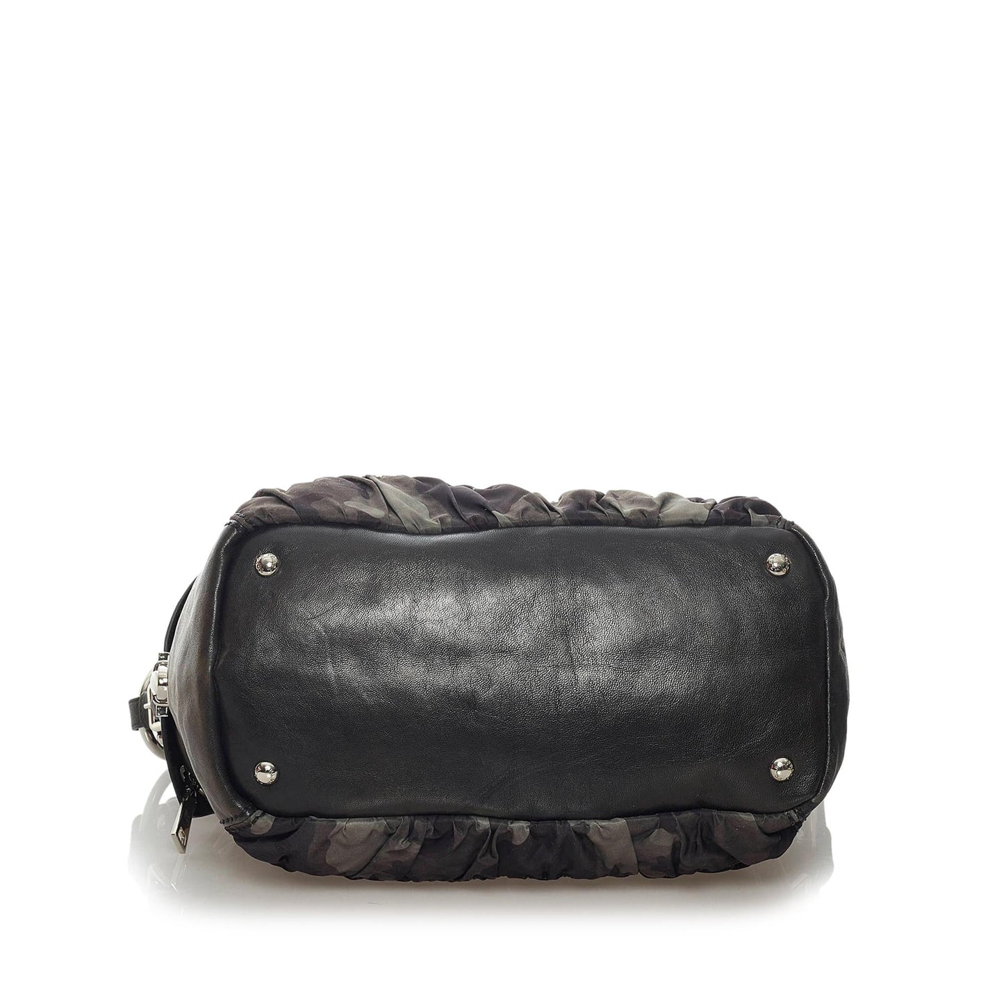 Prada Camouflage Tessuto Gaufre Tote Bag - Rovelle Bags