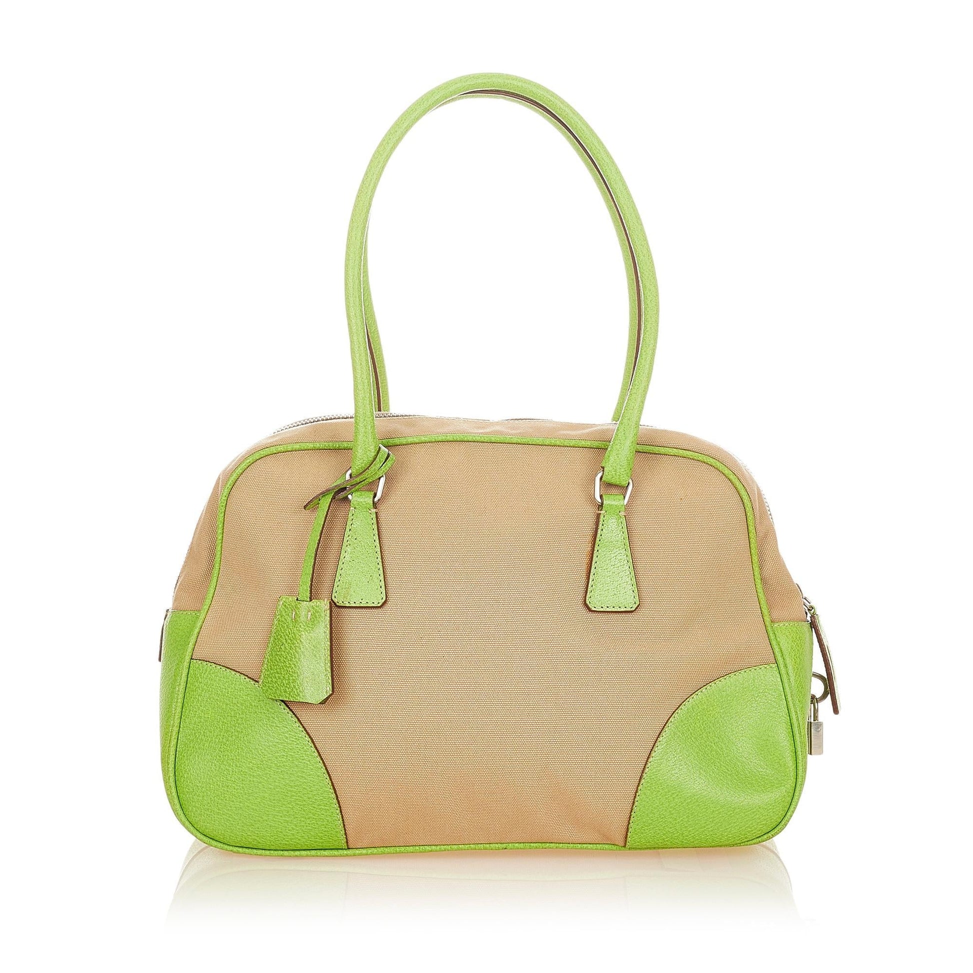 Prada Canapa Bauletto Handbag - Rovelle Bags