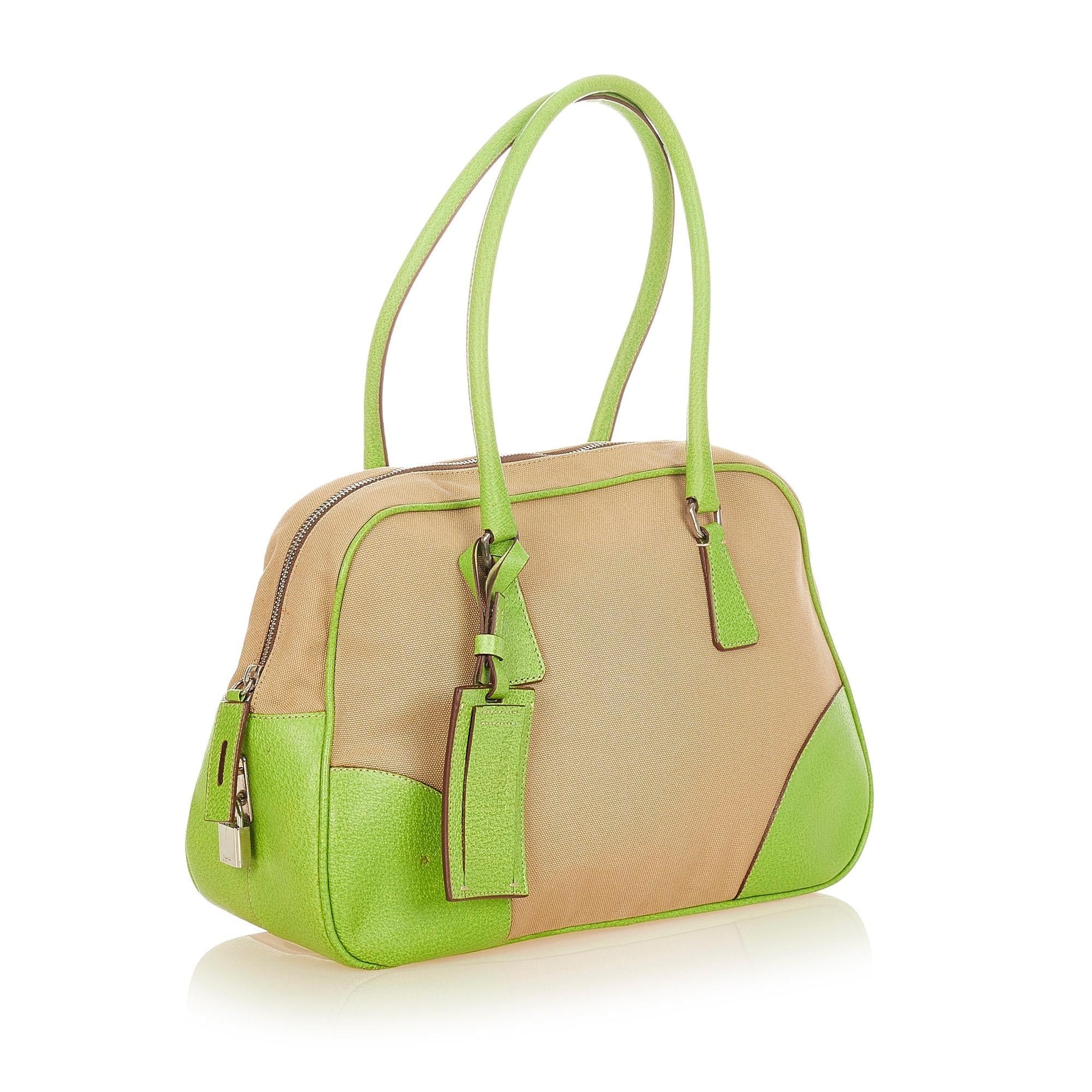 Prada Canapa Bauletto Handbag - Rovelle Bags