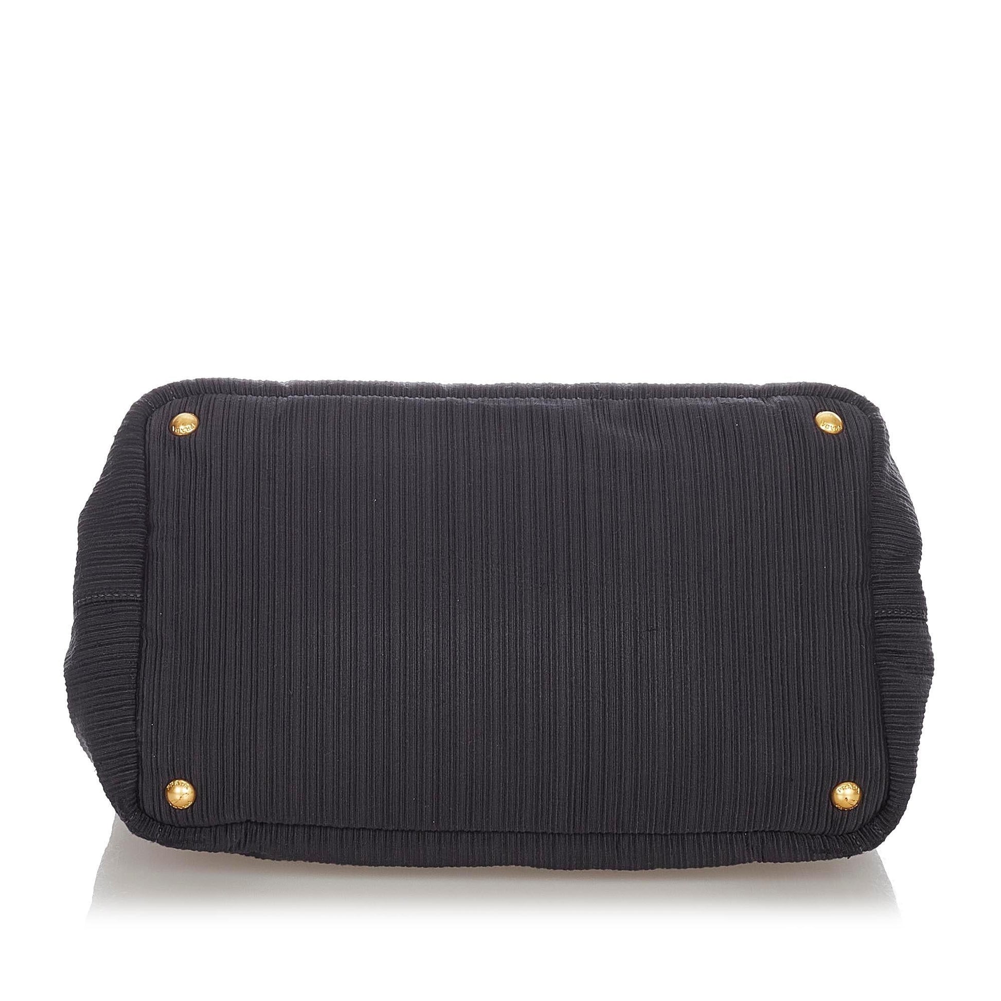 Prada Canapa Canvas Handbag - Rovelle Bags