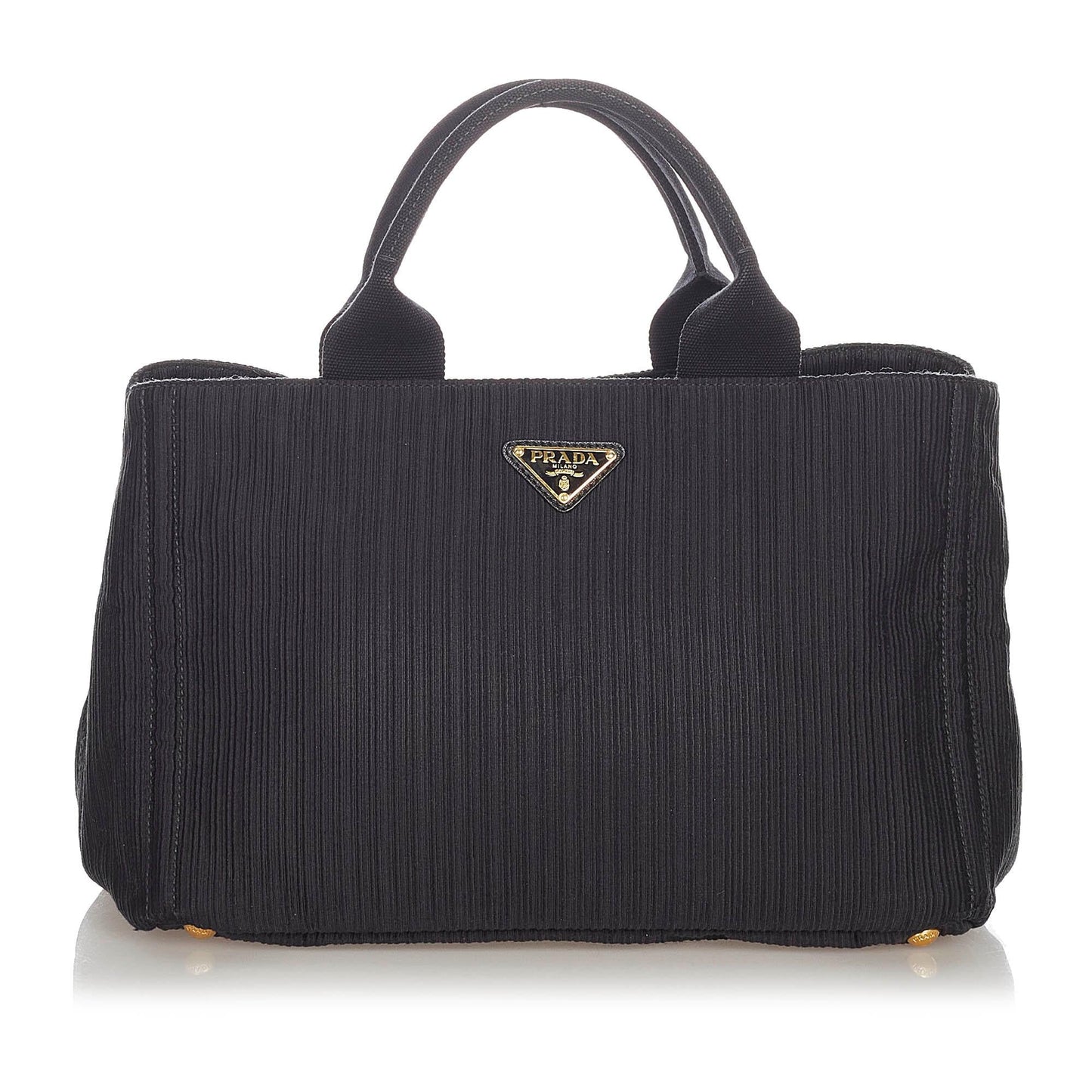 Prada Canapa Canvas Handbag - Rovelle Bags