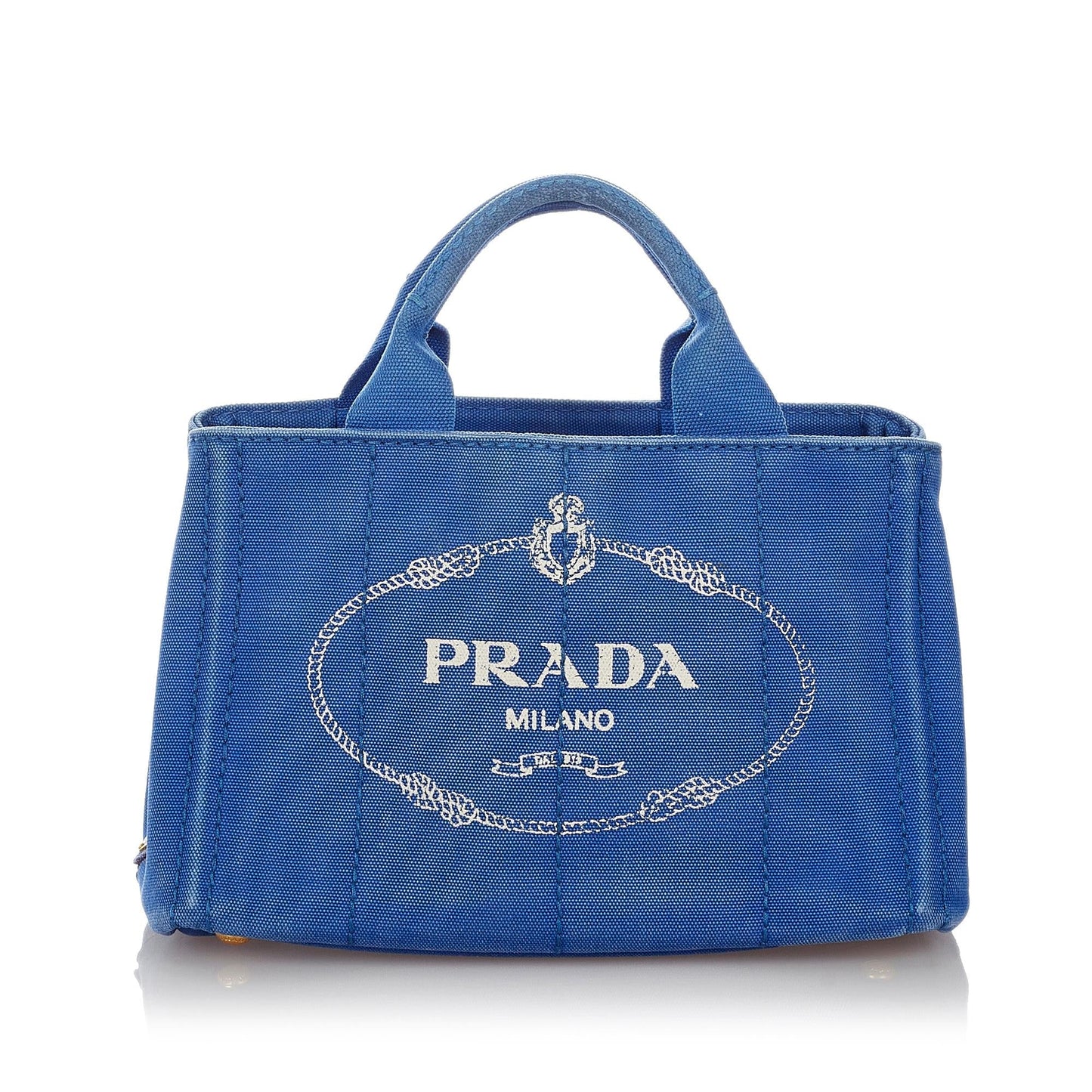 Prada Canapa Logo Canvas Handbag Style 9 - Rovelle Bags