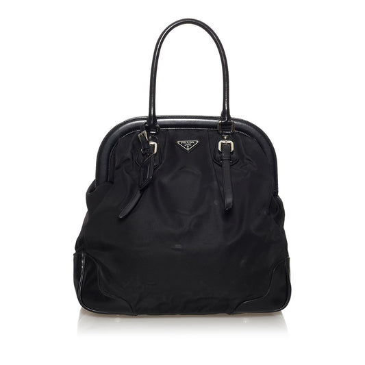 Prada Canapa Logo Canvas Handbag Style 5 - Rovelle Bags