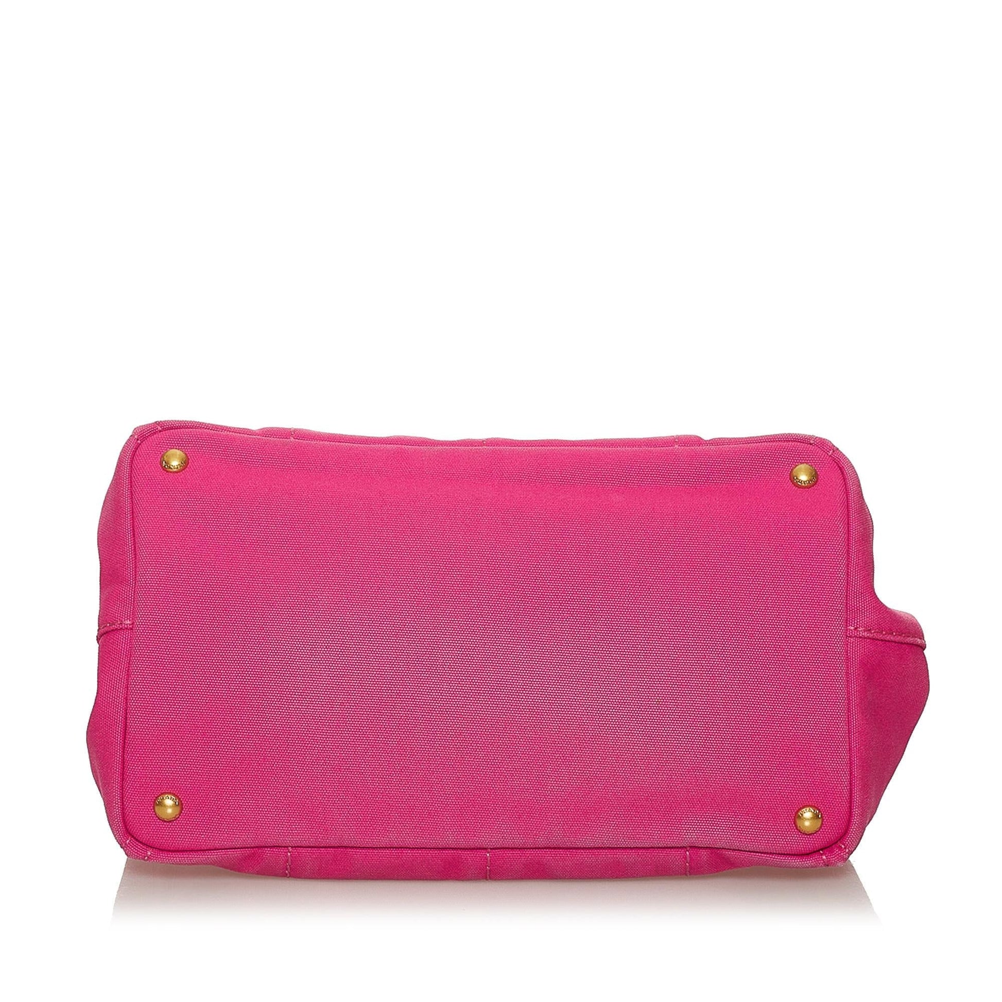 Prada Canapa Logo Canvas Satchel Style 21 - Rovelle Bags