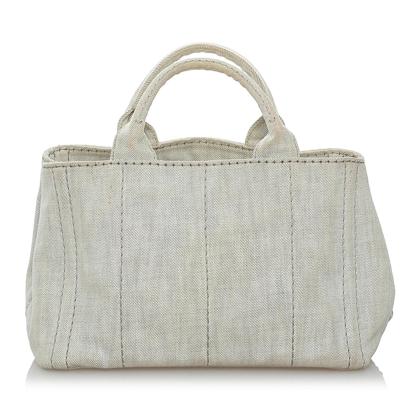 Prada Canapa Logo Canvas Satchel Style 16 - Rovelle Bags