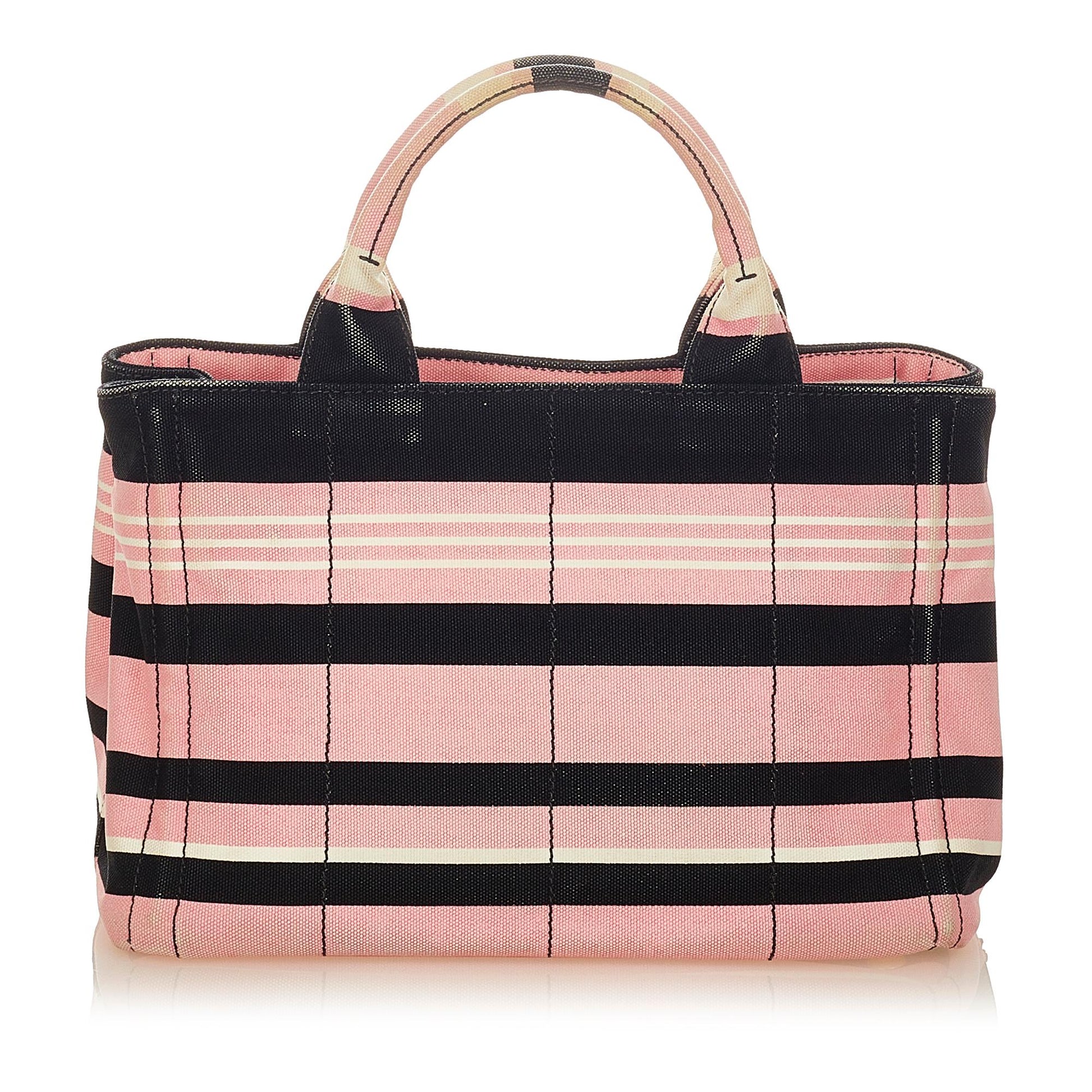 Prada Canapa Logo Canvas Satchel Style 6 - Rovelle Bags