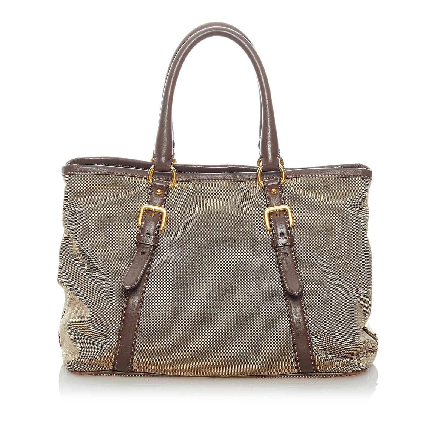 Prada Canapa Logo Canvas Satchel Style 5 - Rovelle Bags