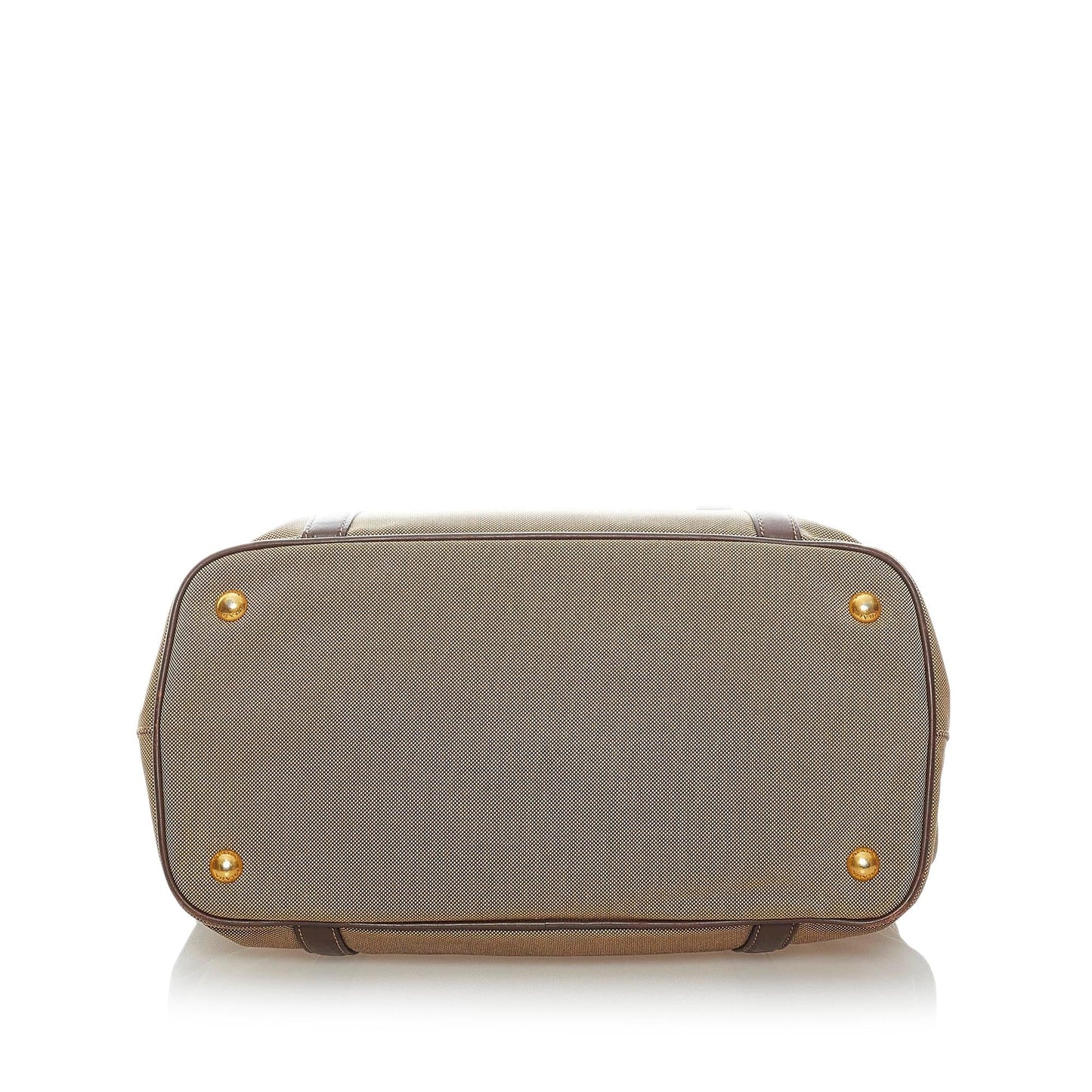 Prada Canapa Logo Canvas Satchel Style 5 - Rovelle Bags