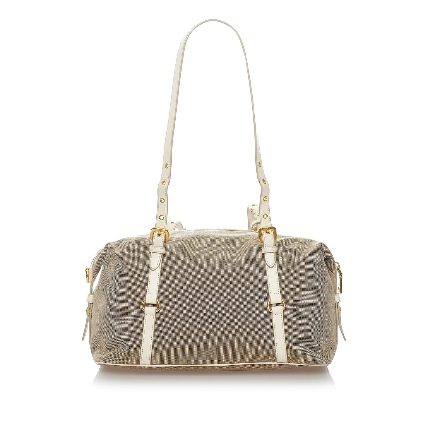 Prada Canapa Logo Canvas Shoulder Bag Style 3 - Rovelle Bags
