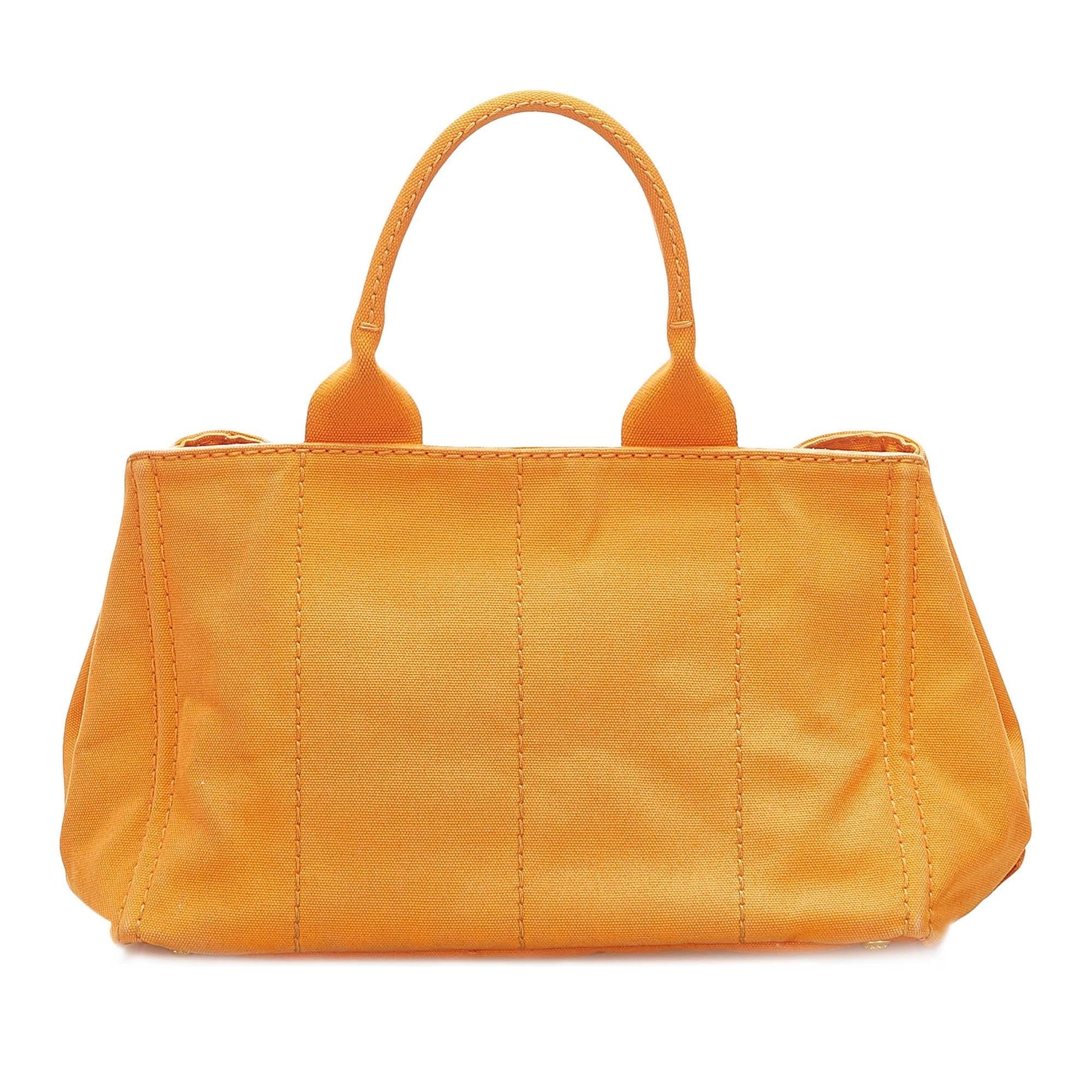 Prada Canapa Logo Canvas Tote Style 2 - Rovelle Bags