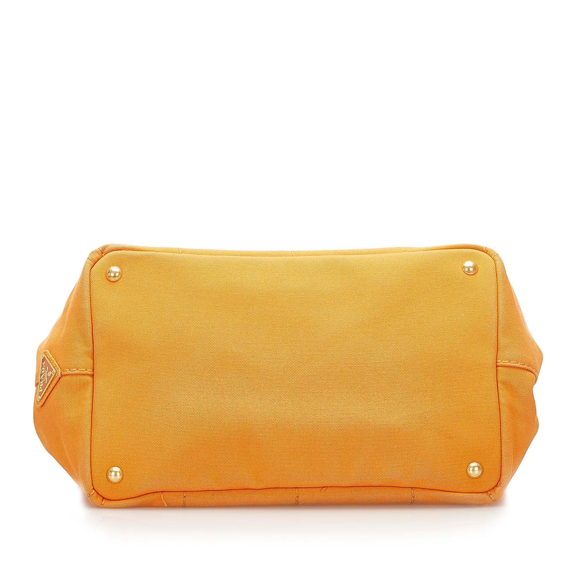 Prada Canapa Logo Canvas Tote Style 2 - Rovelle Bags