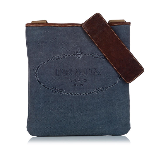 Prada Canapa Logo Crossbody Bag Style 8 - Rovelle Bags