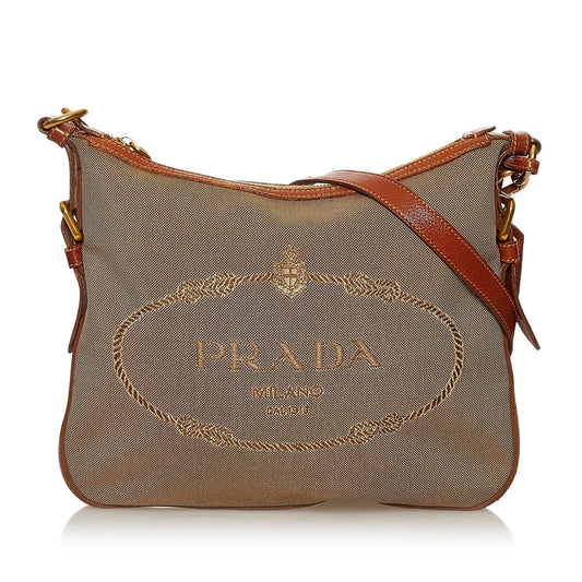 Prada Canapa Logo Crossbody Bag Style 6 - Rovelle Bags
