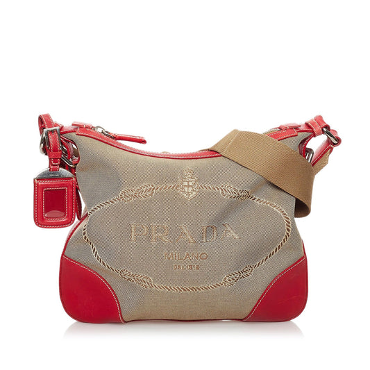 Prada Canapa Logo Crossbody Bag Style 5 - Rovelle Bags