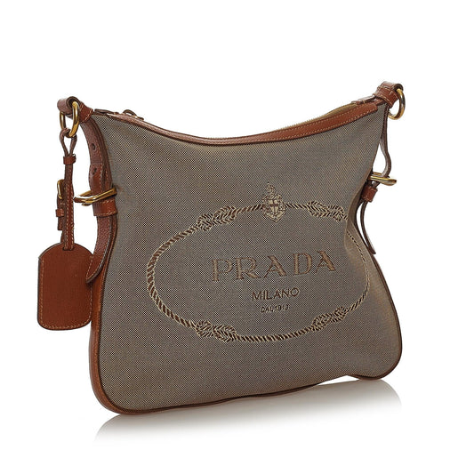 Prada Canapa Logo Crossbody Bag Style 4 - Rovelle Bags