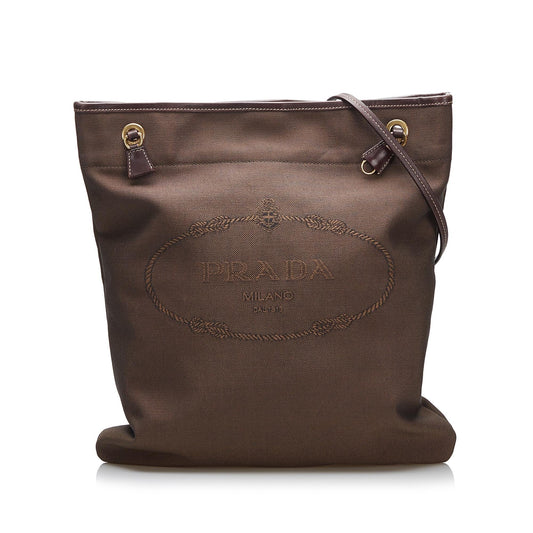 Prada Canapa Logo Crossbody Style 2 - Rovelle Bags