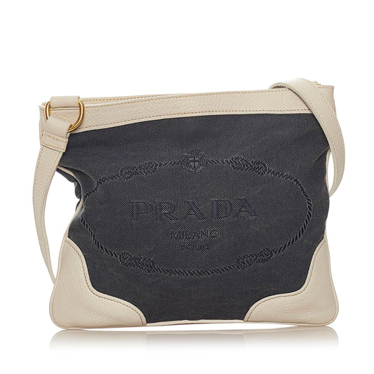 Prada Canapa Logo Crossbody Bag Style 7 - Rovelle Bags