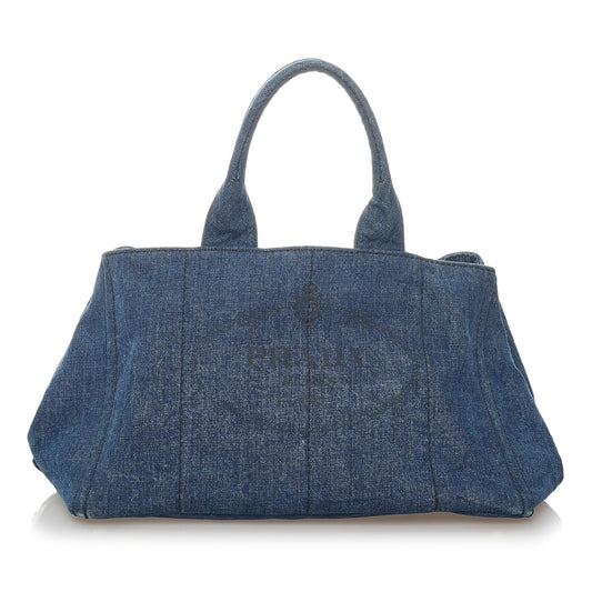 Prada Canapa Logo Handbag Style 6 - Rovelle Bags