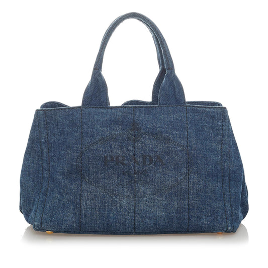 Prada Canapa Logo Handbag Style 5 - Rovelle Bags