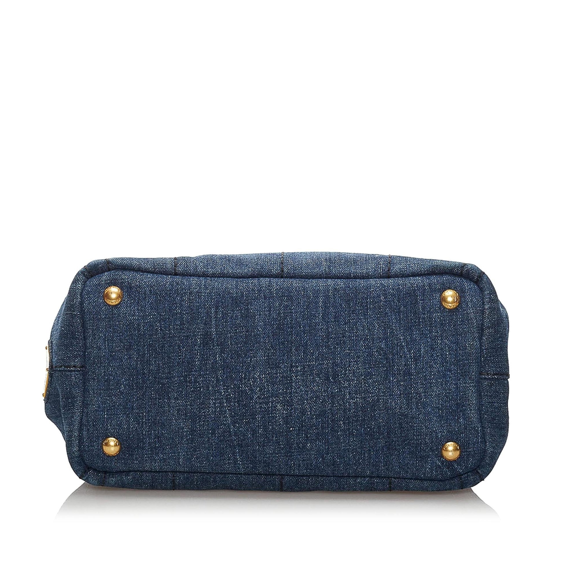 Prada Canapa Logo Handbag Style 4 - Rovelle Bags