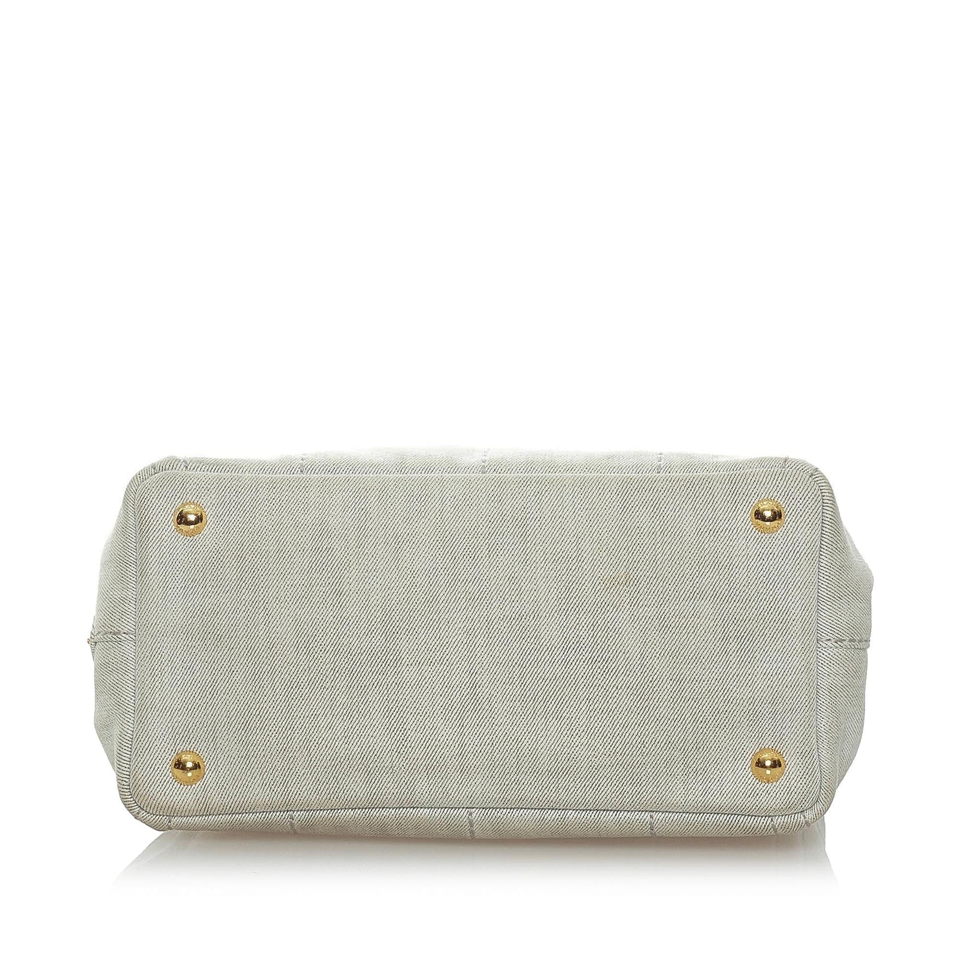 Prada Canapa Logo Satchel Style 33 - Rovelle Bags