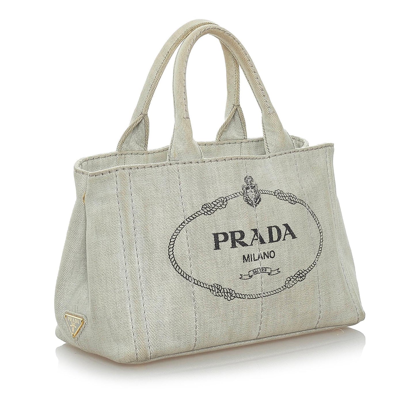 Prada Canapa Logo Satchel Style 33 - Rovelle Bags