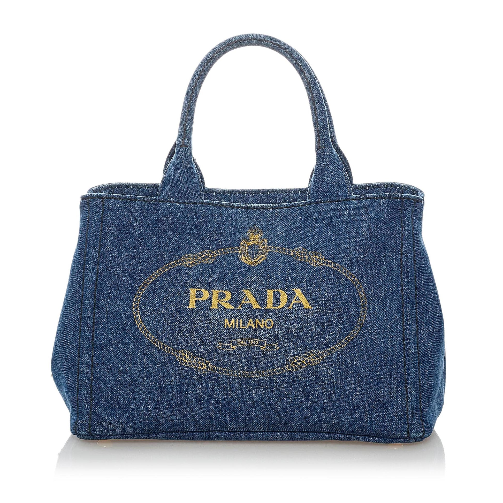 Prada Canapa Logo Tote Style 7 - Rovelle Bags
